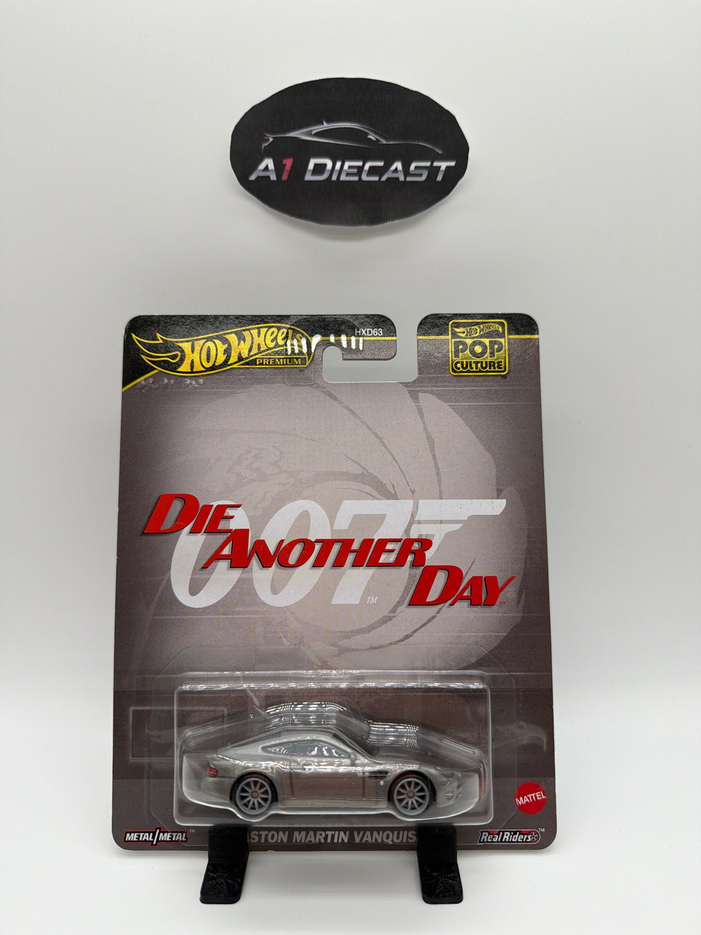 Hot Wheels Premium Pop Culture 007 Die Another Day Aston Martin Vanquish