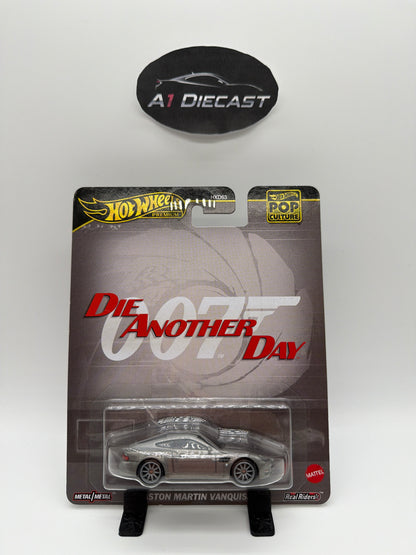 Hot Wheels Premium Pop Culture 007 Die Another Day Aston Martin Vanquish
