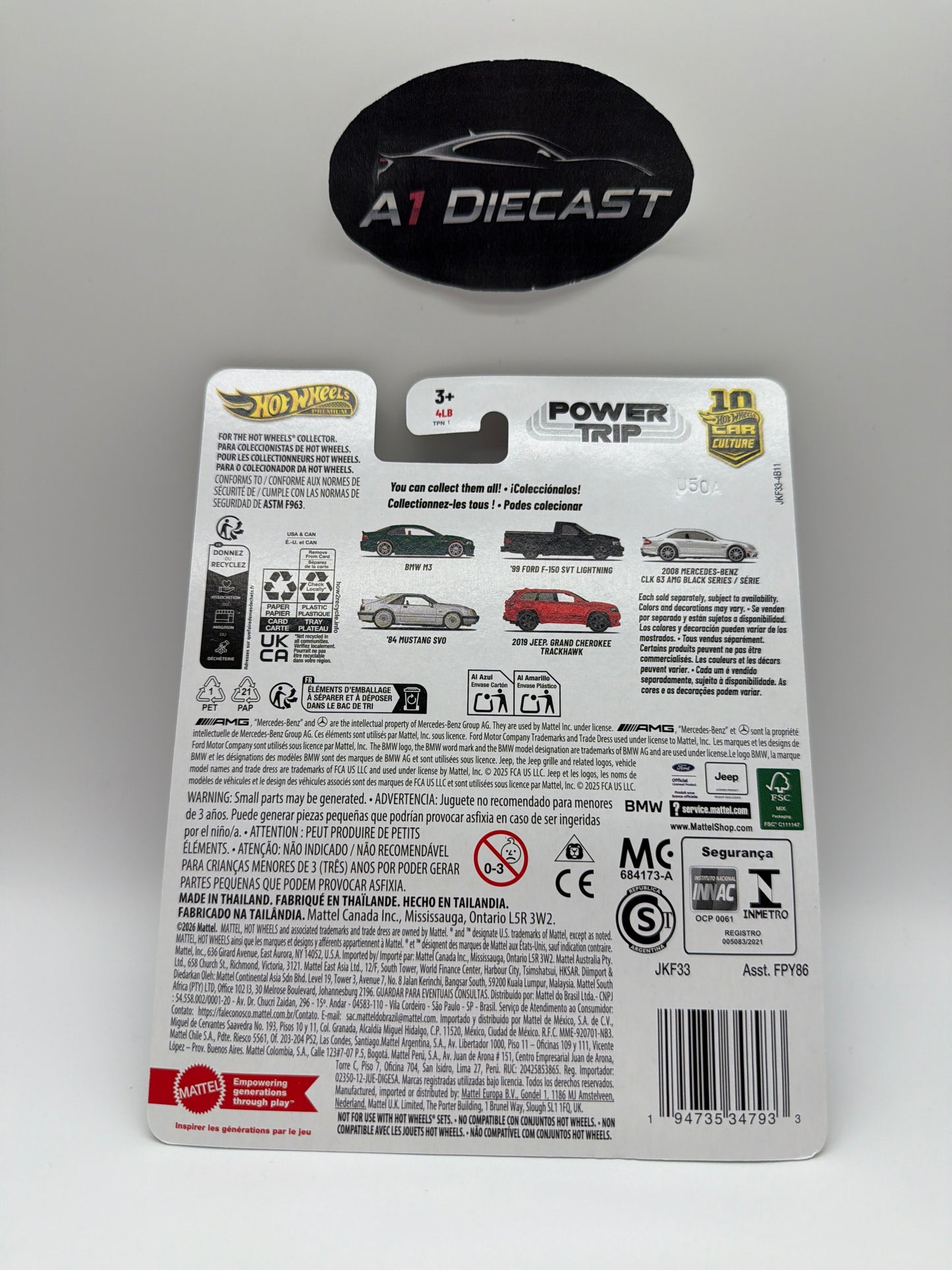 Hot Wheels Premium Car Culture ‘99 Ford F-150 SVT Lightning