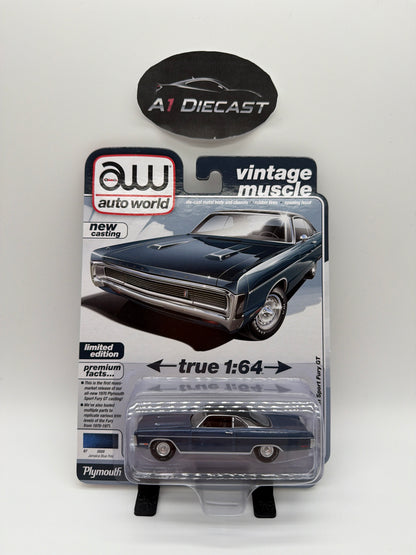 Auto World Premium 1970 Plymouth Sport Fury GT