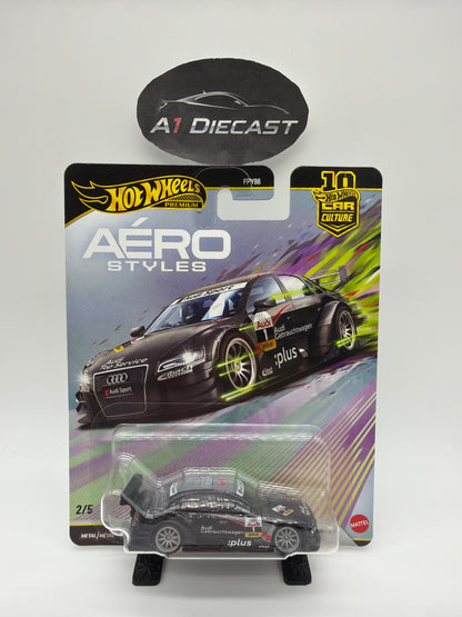 Hot Wheels Premium Car Culture Aéro Styles 2008 Audi A4 Touring Car / Voiture de Tourisme