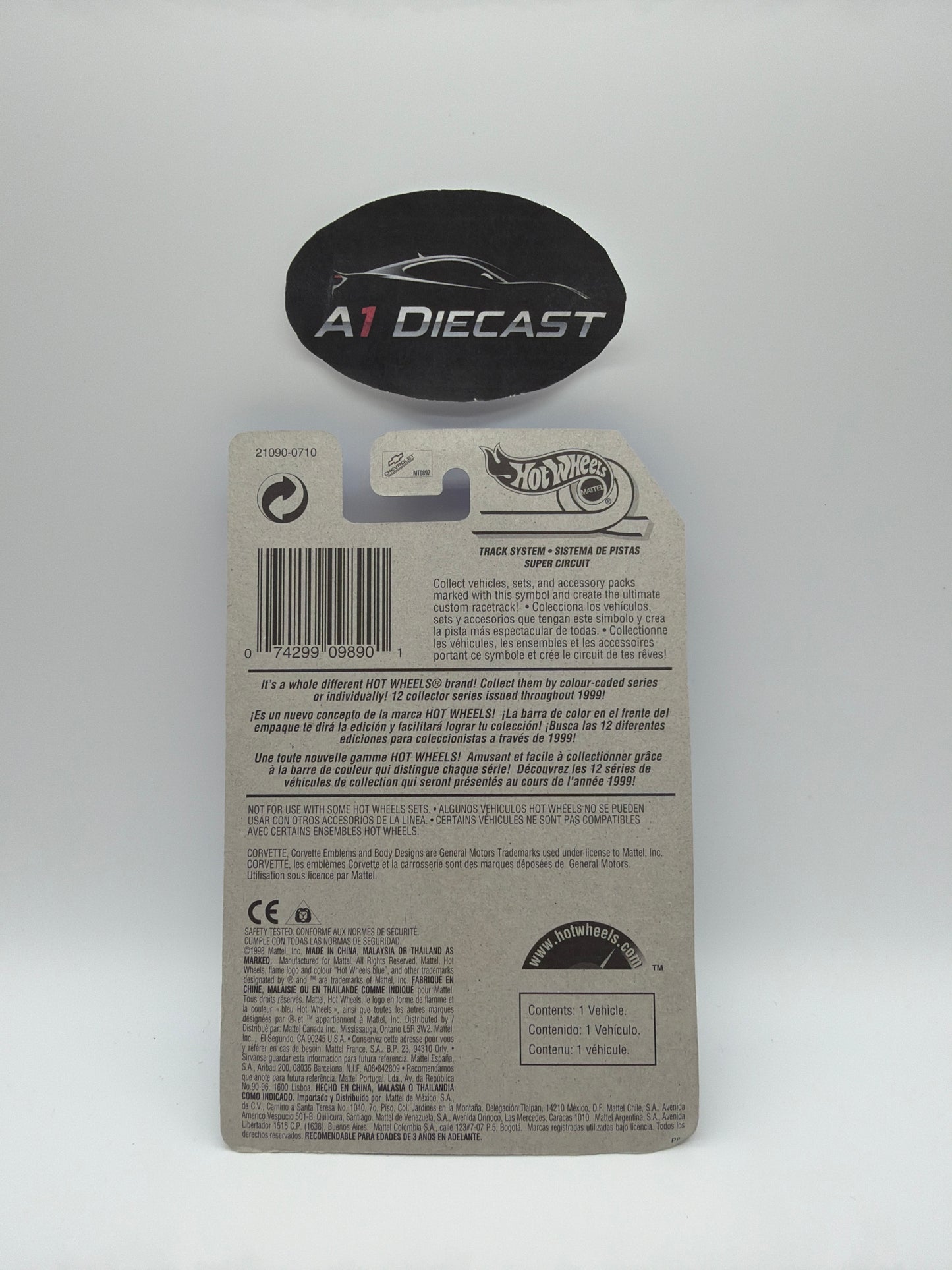 Hot Wheels Corvette 1997 Treasure Hunt
