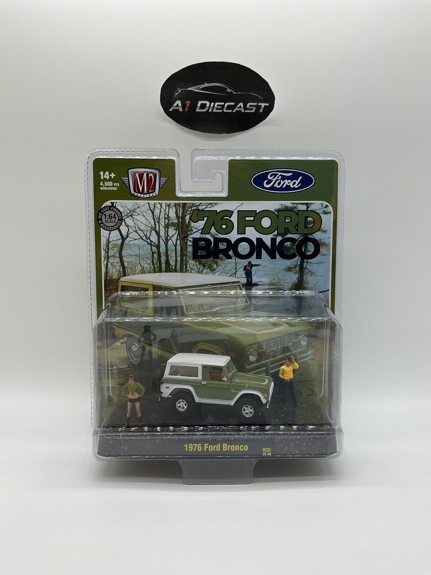 M2 Machines Diorama ‘76 Ford Bronco