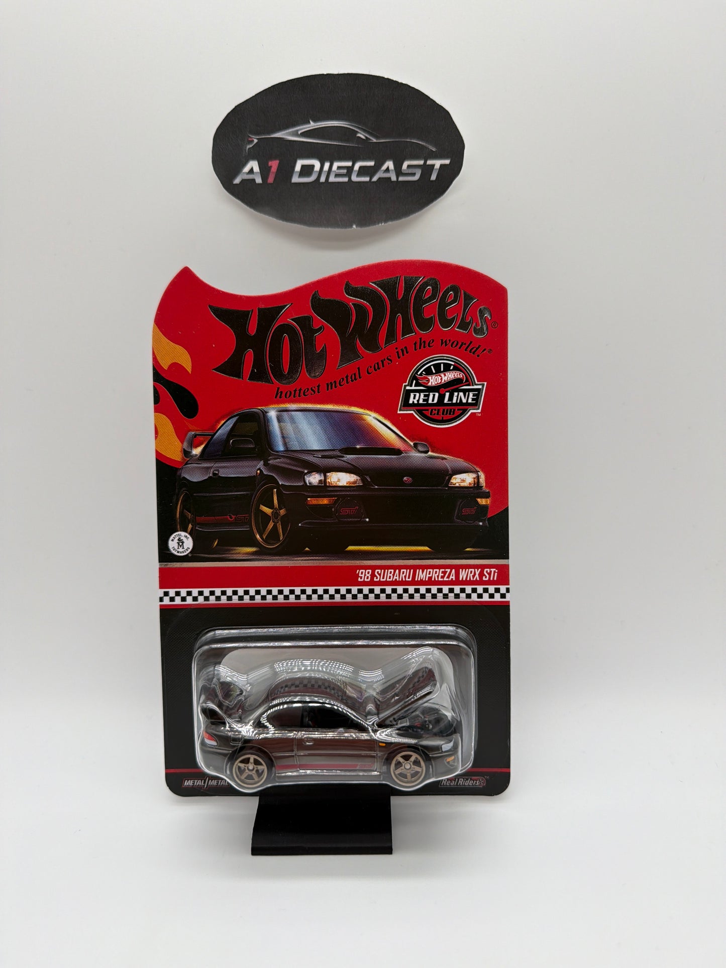 Hot Wheels Red Line Club 98 Subaru Impreza WRX STi