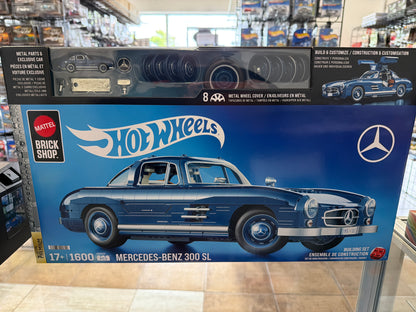 Hot Wheels Silver Bric Shop Mercedes-Benz 300 SL