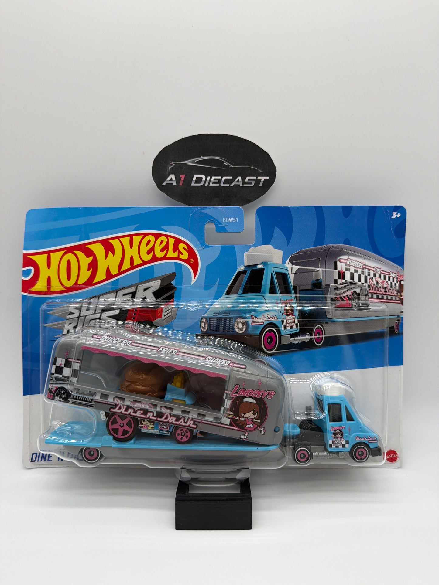 Hot Wheels Super Rigs Dine ‘N Dash