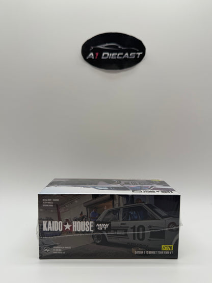 Kaido House Mini GT Datsun 510 Street Team XMM V1 Demo open box - 176