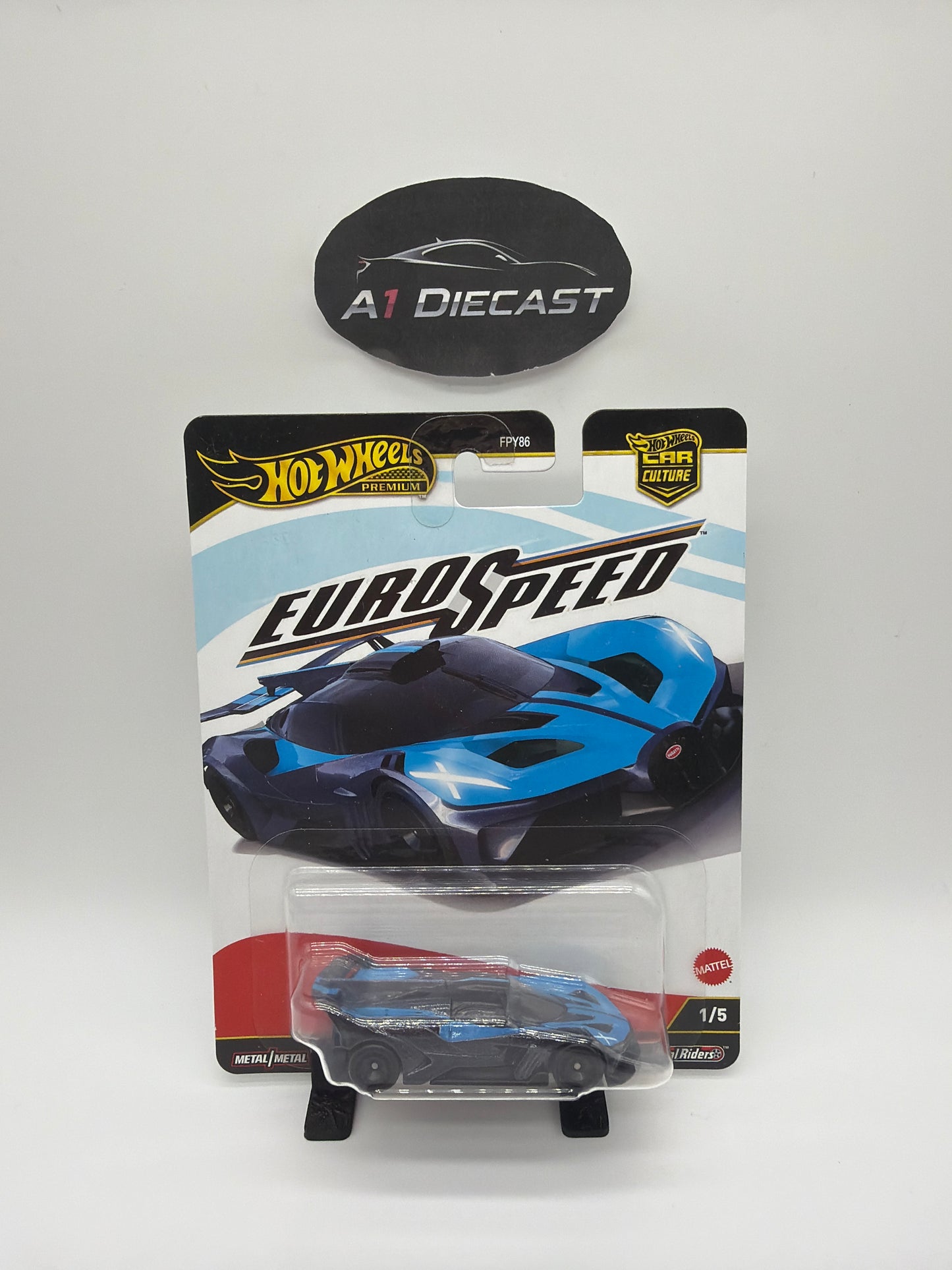 Hot Wheels Premium Car Culture Euro Buggatti Bolide