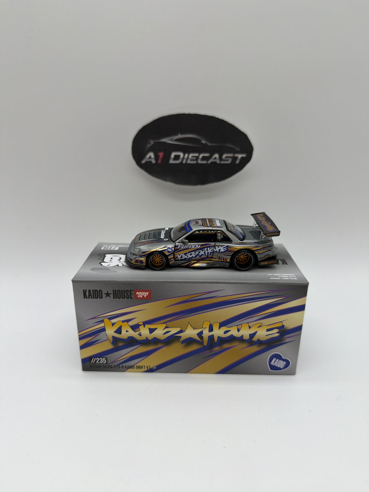 Kaido House Mini GT Nissan SilviaS13-R Kaido Drift V1 CHASE //235