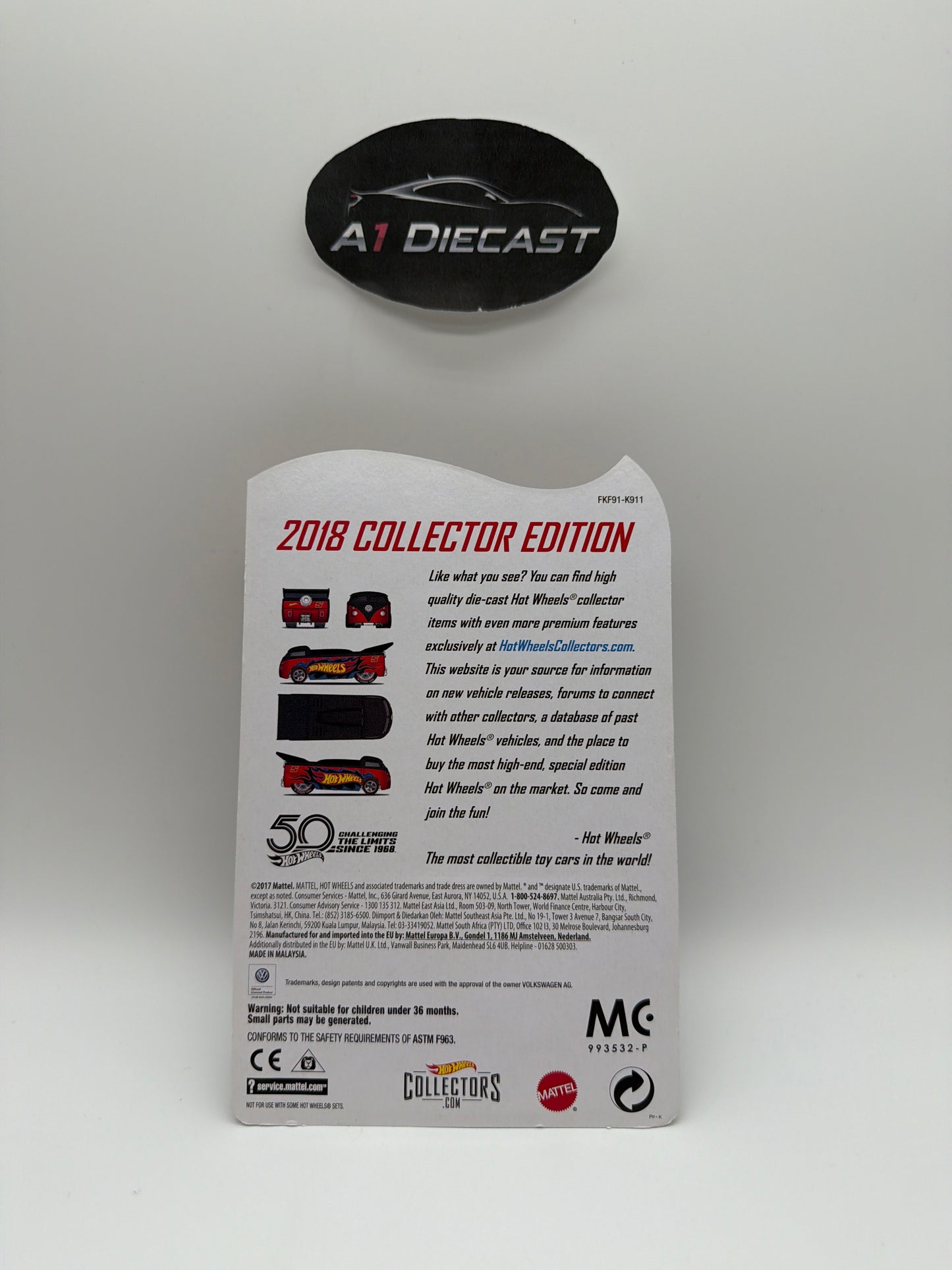 Hot Wheels Red Line Club Volkswagen Drag Truck