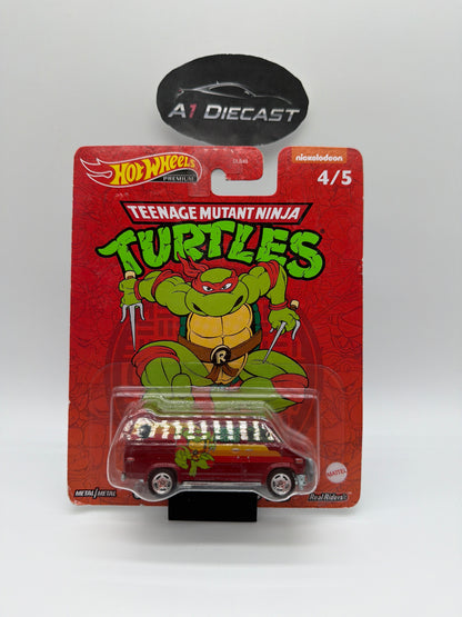 Hot Wheels Premium Teenage Mutant Ninja Turtles Custom GMC Panel Van