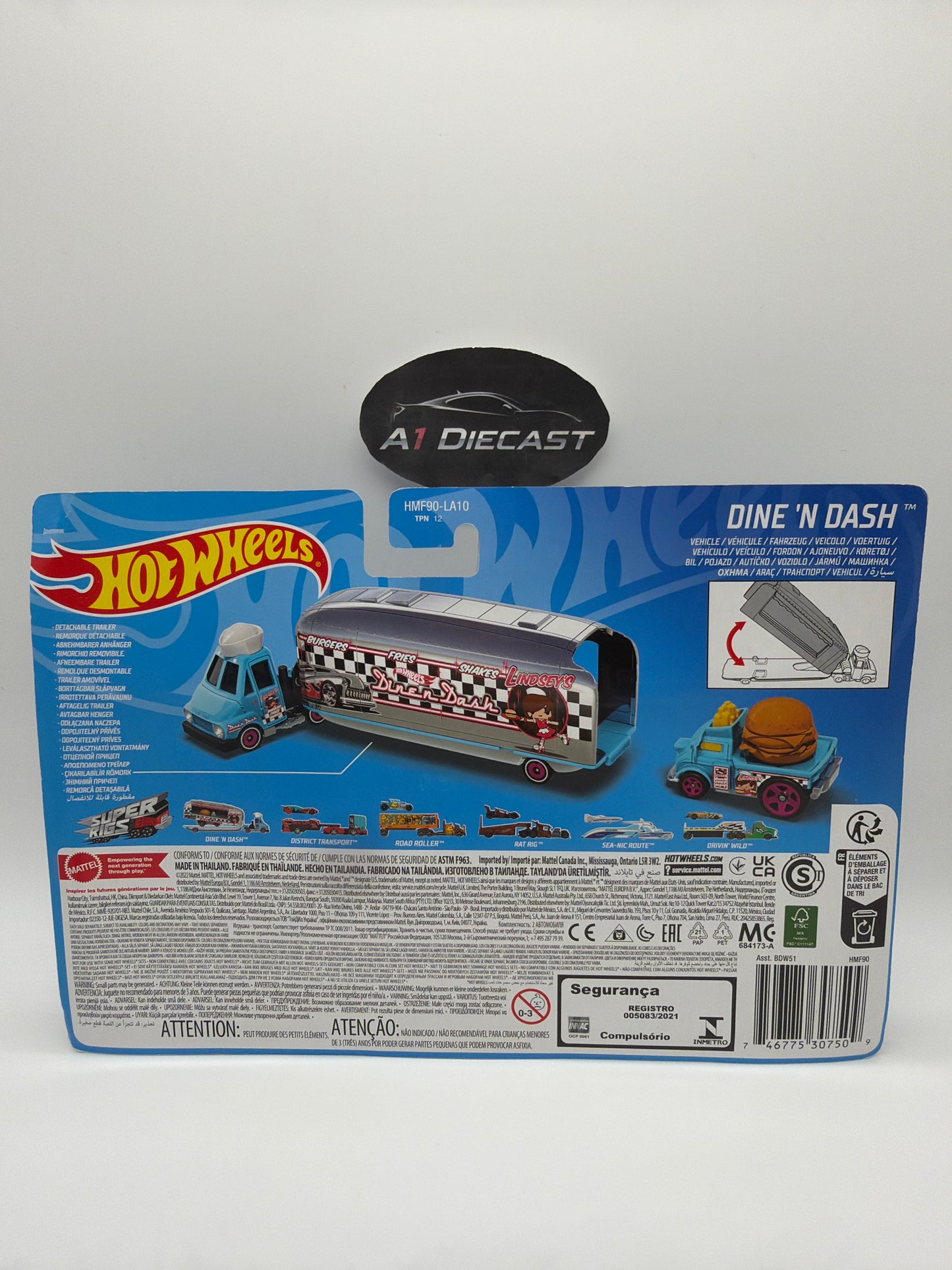 Hot Wheels Super Rigs Dine ‘N Dash