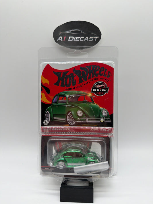 Hot Wheels Red Line Club Kawa-Bug-A with Pin & Patch