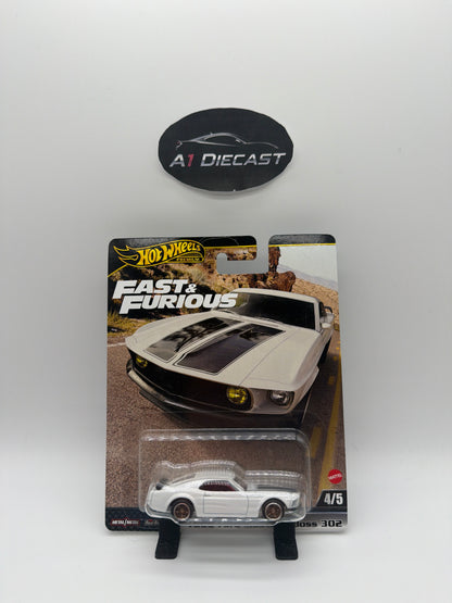 Hot Wheels Premium Fast & Furious 1969 Ford Mustang Boss 302