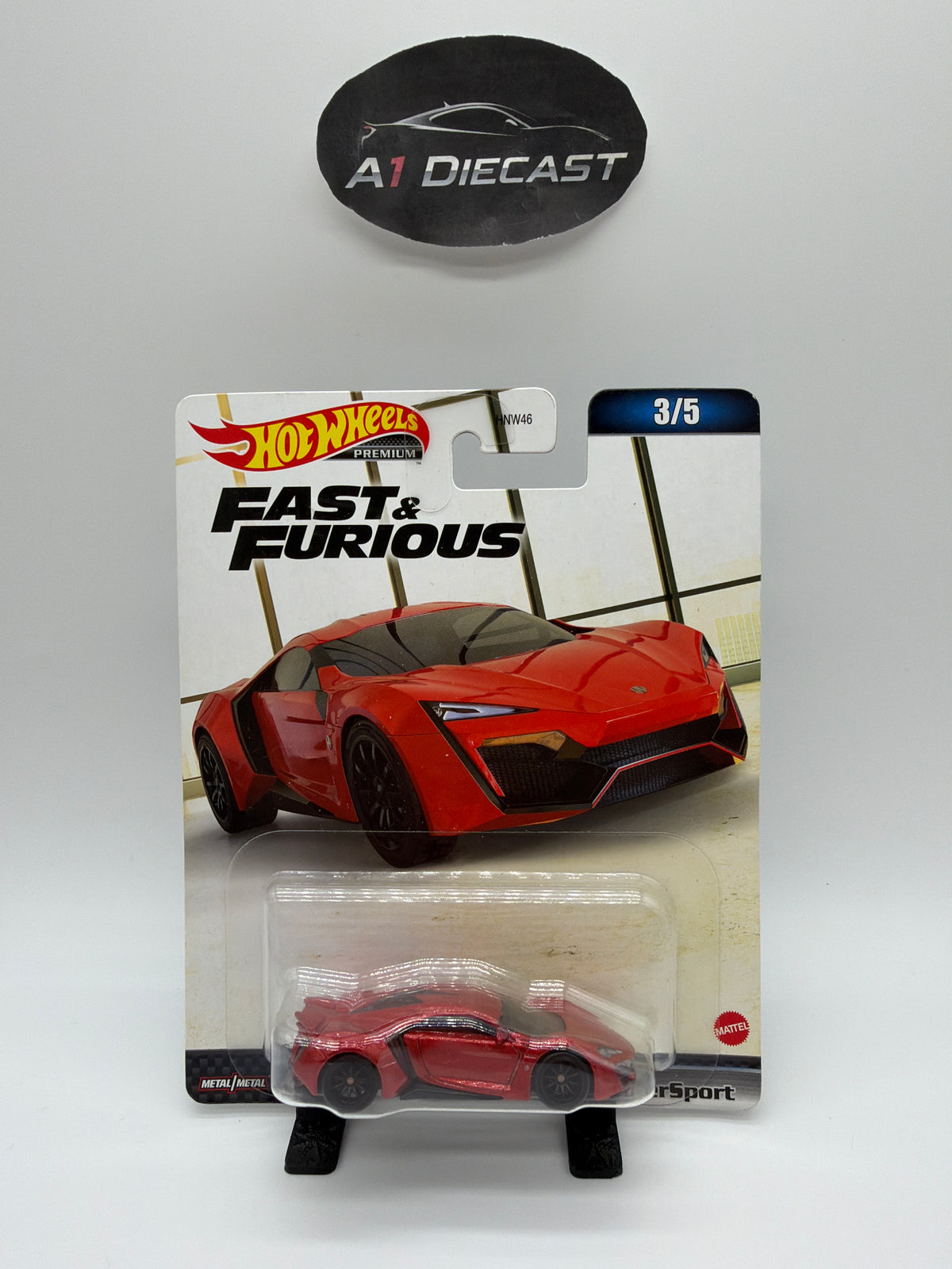 Hot Wheels Premium Fast & Furious W Motor Lykan Hypersport