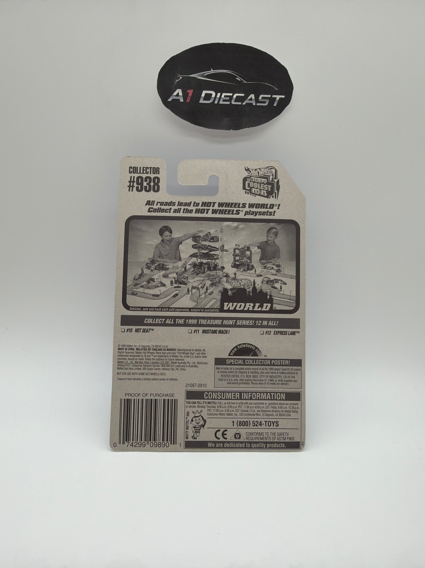 Hot Wheels Limited Edition! Hot Seat Treasure Hunt