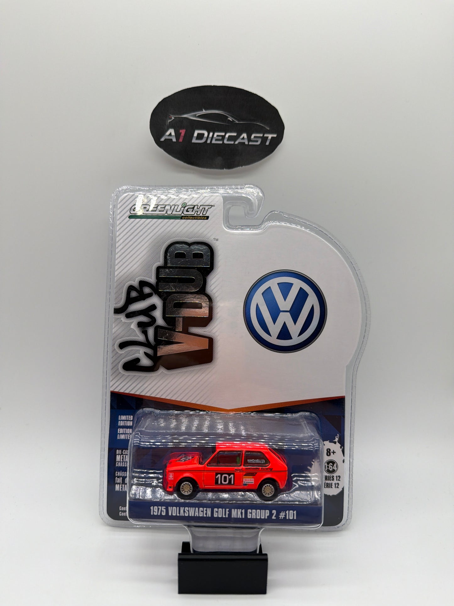 Greenlight Club V-Dub 1975 Volkswagen Golf MK1 Group 2 #101
