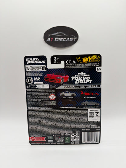 Hot Wheels Premium Fast & Furious 2003 Dodge Viper STR 10