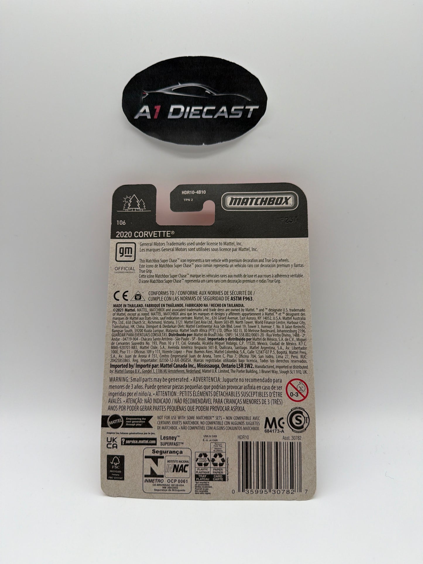 Matchbox 2020 Corvette Super Chase
