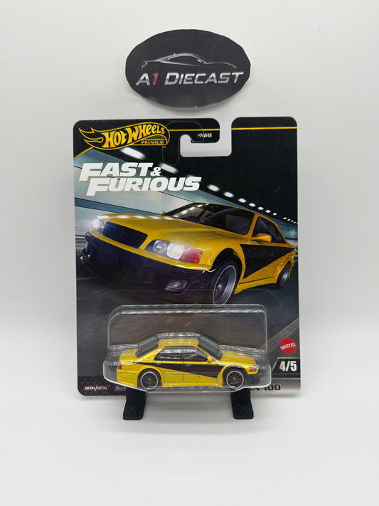Hot Wheels Premium Fast & Furious Toyota Chaser JZX 100