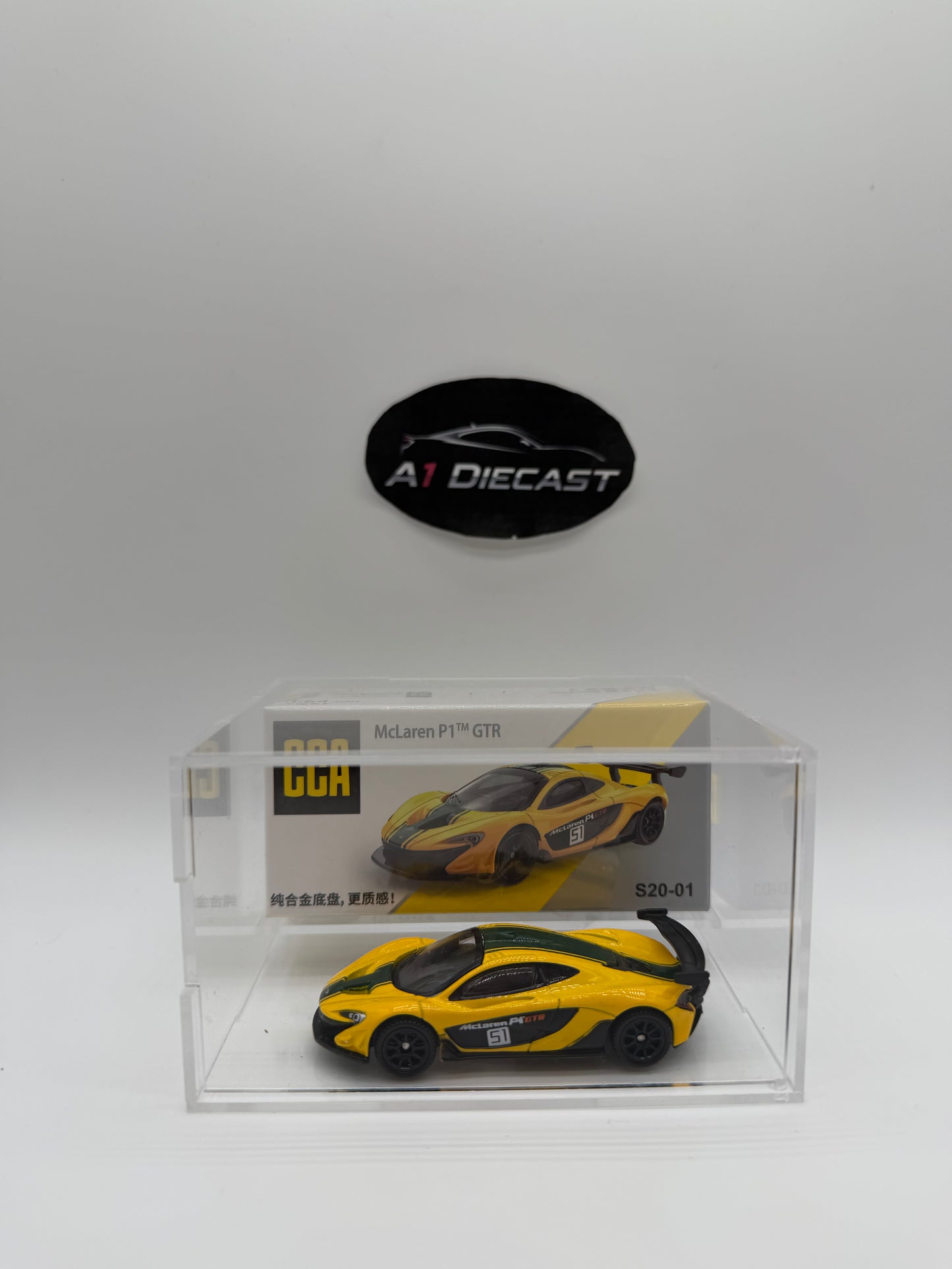 DC-4 1/64 Model Cars Acrylic Display