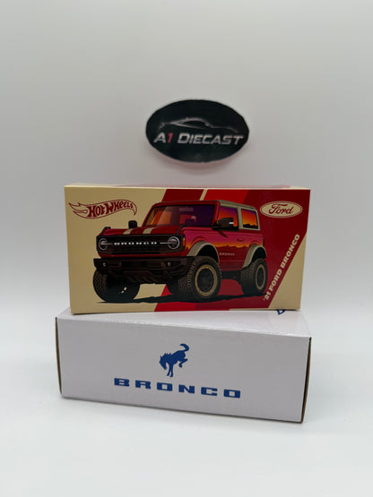 Hot Wheels Red Line Club ‘21 Ford Bronco