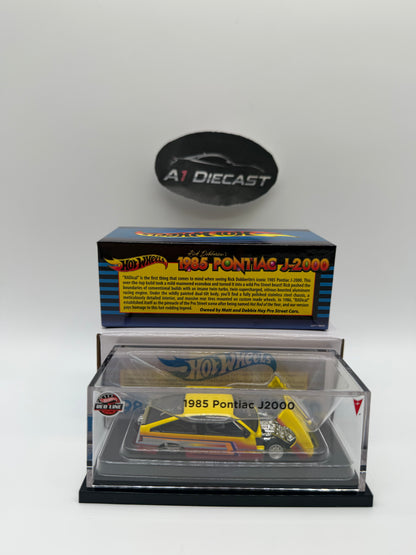 Hot Wheels Red Line Club 1985 Pontiac J2000