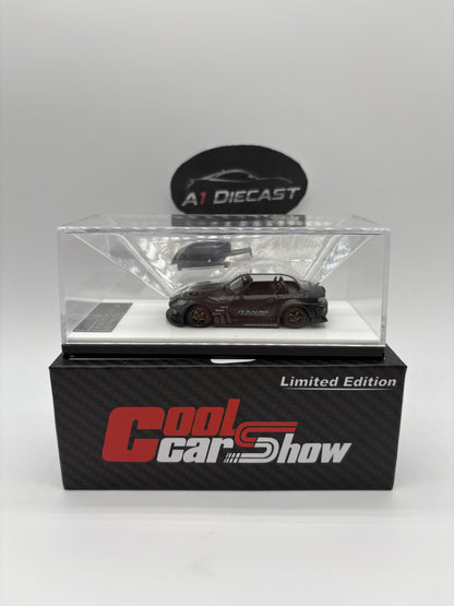 Microturbo Custom S2000 JS Racing Carbon Fiber Black
